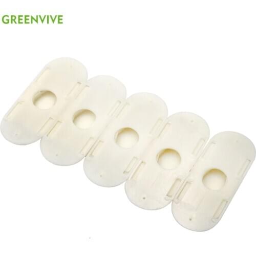 5PCS Beekeepers Porter Bee Escapes White Plastic Beehive Nest Door Useful Farm Animals Beekeeping Beekeeper Equipment Tools