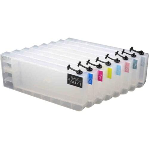 8color Compatible Refillable Cartridges For Epson 4880 wide format printer For Epson 4880C 7880c 9880 9450 7400 9400 7600 9600