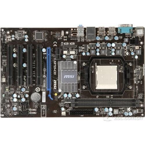 Free shipping original motherboard for MSI NF725-C35 DDR3 Socket AM3 USB2.0 8GB Desktop motherborad