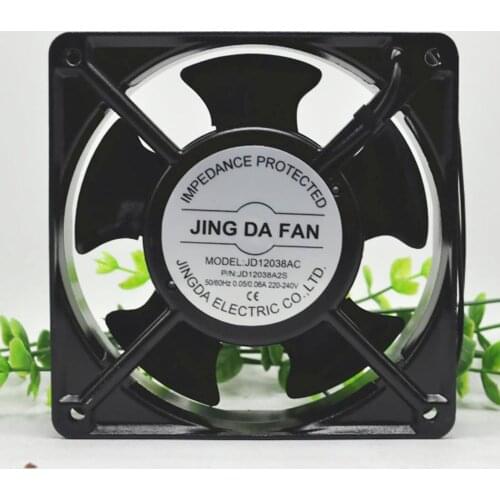 Free Delivery.Spot ball axial flow fan 220V 0.14A JD12038AC cooling fan