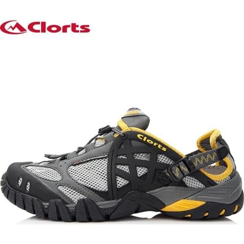 Clorts Hiking Shoes Men Outdoor Water Shoes Quick-drying Aqua Shoes Lightweight Swimming Shoes WT-05