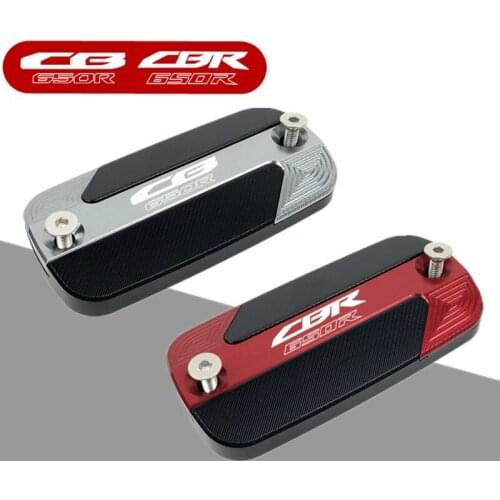 For HONDA CBR650R 2019-2020 CB650R 2019-2021 New Motorcycle CNC Aluminum Front Brake Fluid Reservoir Cap Cover