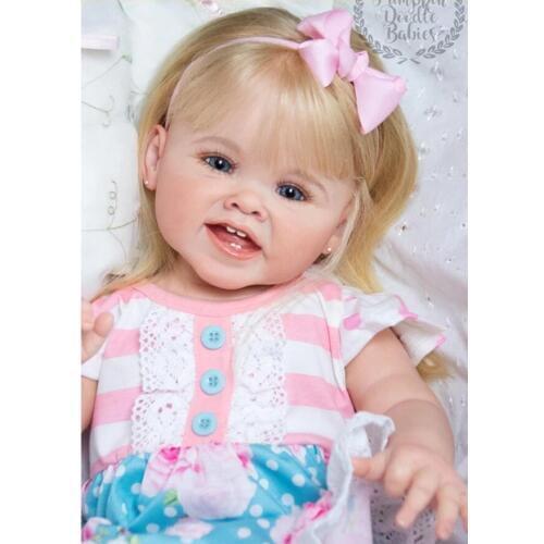 Reborn toddler Mould DIY 28" Reborn Doll Kit Prototype vinyl silicone doll parts