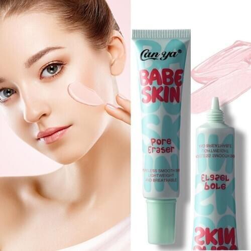 HOT SALE 1PCS 25ml Face Primer Make Up Shrink Pore Primer Base Smooth Face Brighten Makeup Skin Invisible Pores Concealer Korea