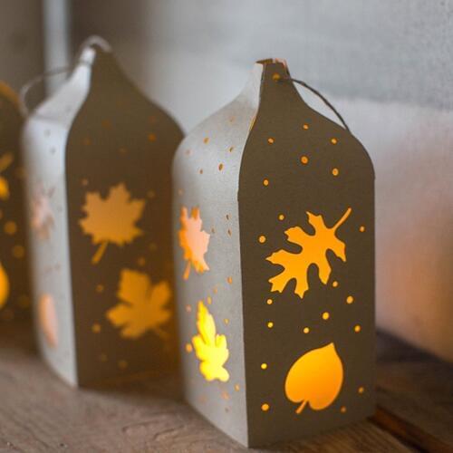 Flower Leaves Metal Cutting Dies Lantern New Stencil for DIY Scrapbooking Craft DIes Cut Decor