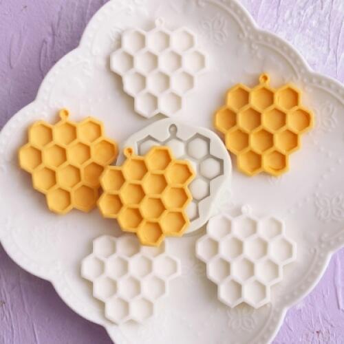Cartoon Honeycomb Fondant Mould Sugar Craft Mould Silicone Mold Clay Silicone Mold Chocolate Resin Silicone Rubber PRZY