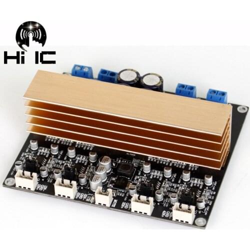 High Power Class D TPA3255 4 Channel HIFI AUDIO Digital Amplifier Board Digit Power AMP Circuit Balanced /Unbalanced Input