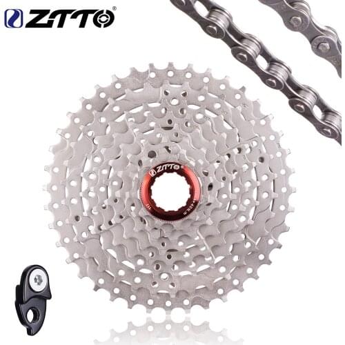 ZTTO 8s 11-40T Cassette 8 Speed Freewheel Steel Flywheel Bicycle Parts for M410 K7 X4 Mountain Bike