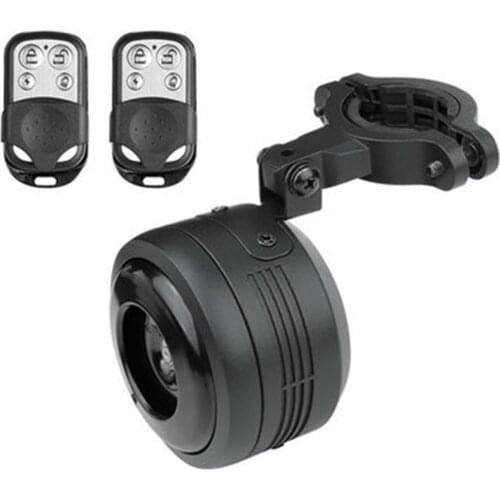 1300mAH USB Remote Control Bell USB Rechargeable Bicycle Electric Bell Scooter Horn Anti-theft Alarm Horn Electric Accessories