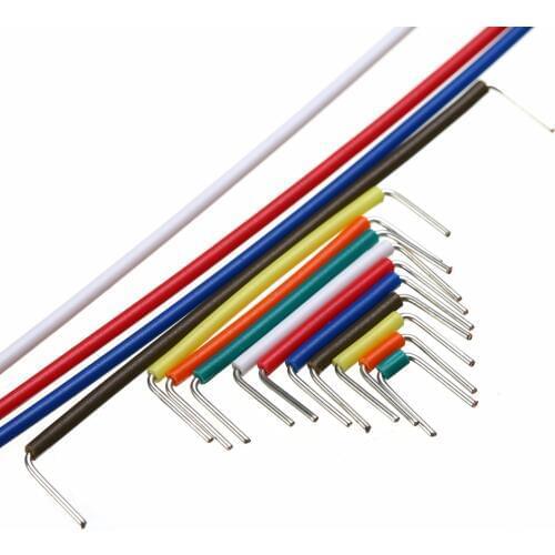 140pcs Solderless Breadboard Jumper 22 AWG Solid Wires Cable Kit 2-125mm with Box