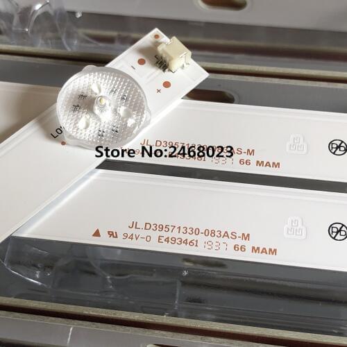 3pcs/lot for JL.D39571330-083AS-M, E348124HN, 19AF430, D181224, 1.61.002.000070 7 lamps 765mm TV-40LE78T2S2SM V400HJ6-PE1
