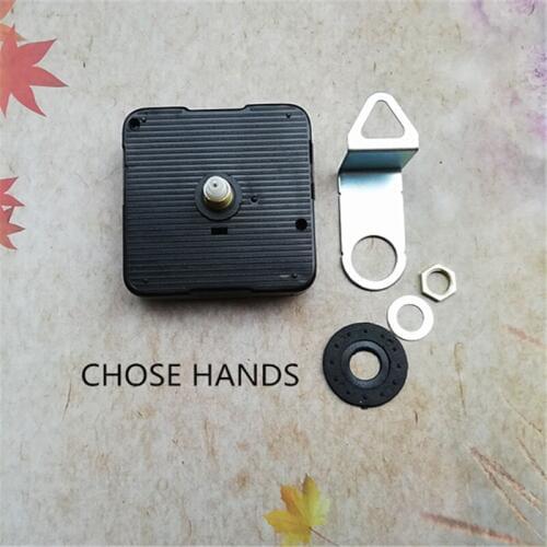 Wholesale 10PCS Silent Sweep 13MM Shaft Clock Quartz Movement with Clock Pointer DIY Repair Wall Clock