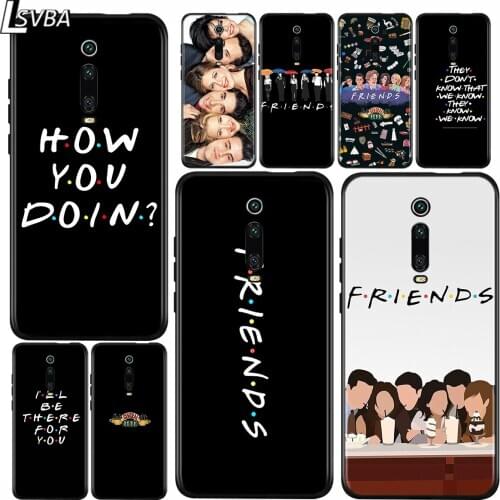For Xiaomi Redmi 9A 9C 9 Matte Phone Case Coffee friend TV Show For Redmi 10X K20 Pro 5G S2 8A 8 7A 7 6 6A Phone Cover