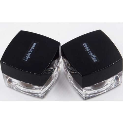 Permanent makeup ink 2colors deep coffee and light brown for tattooed eyebrows semi permanent pigment tattoo machine and pen