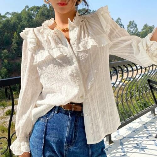 Daijiesiman White Blouses