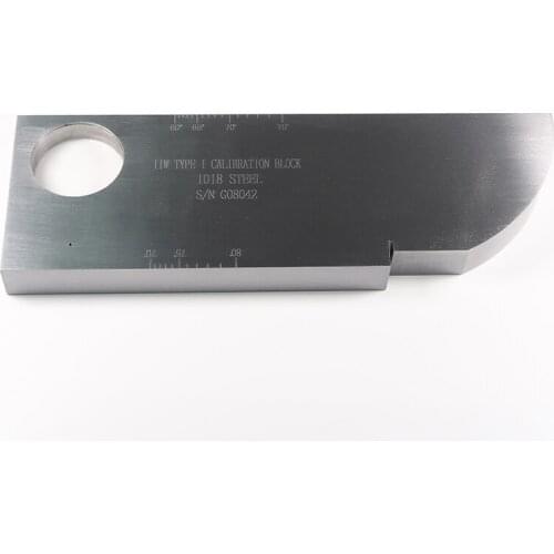 NDT IIW-Type 1 Calibration Block 1018 steel test block for Ultrasonic Flaw Detector according to ASTM E164