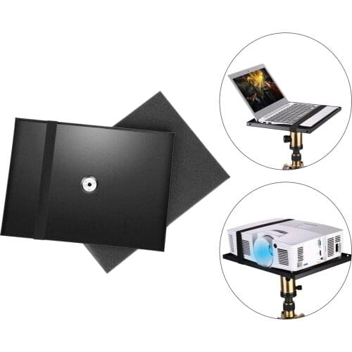 Neewer Notebook Pallet Projector Big Tray Holder for 1/4" to 3/8" Screw Tripod Stand Mount, Use in Stage, Meeting Rooms, Outdoor