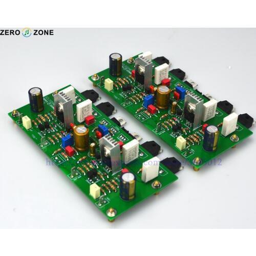 2019 NEW version! 2SET HM2S-50W Class A Power amplifier kit base on KELL-KSA50 amp 50W+50W