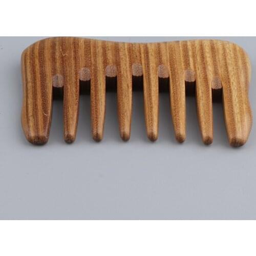 Beard And Hair Comb 100% Natural Wooden Mens Beard Comb Grooming Applicator