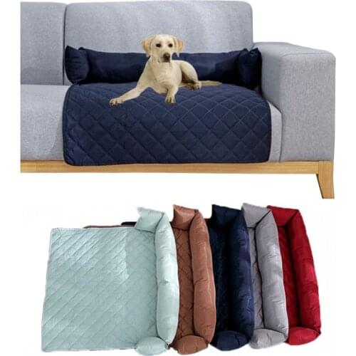 Waterproof Sofa Furniture Cover Pet Dog Bed Cats Pet Diaper Mat Washable Training Pad Removable Pet Dog Cat Puppy Kennel Cushion
