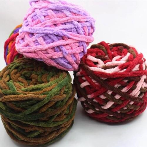 100g Soft Cotton Knitted Babycare Sweater Scarf Knitting Crochet Craft 1 PLY Soft Yarn Colorful Craft Baby Wool Knitted