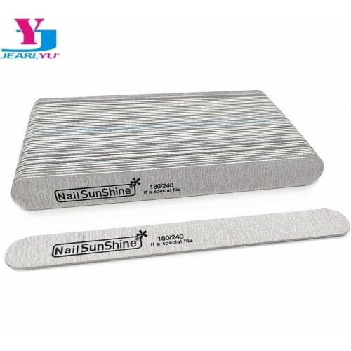 20pcs Nail Files Block Buffer For Manicure UV Gel Polisher Nail Polish Files 180/240 Manicure Pedicure Buffers Tips Nail Tools