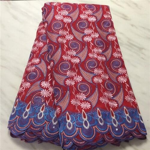 5yards african lace material swiss voile lace fabrics 2020 high quality embroidery cotton lace latest nigerian lace fabric