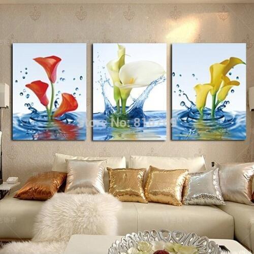 DONGMEI OILPAINTIN Hand painted oil painting home decor art painting pictures gift 3pcs/set DM-918037