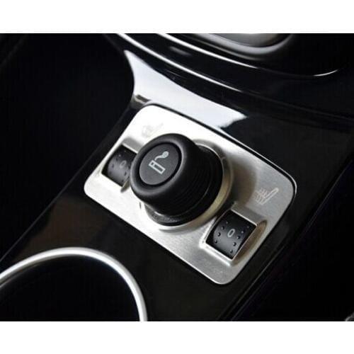 Cigarette lighter electric heated switch trim cover for Ford Kuga 2013 2014