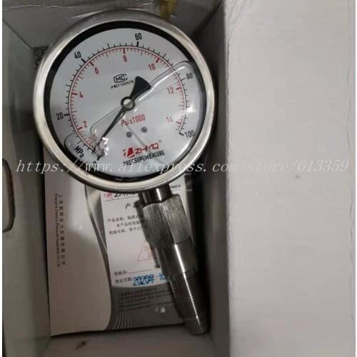 PT124Y-620-100MPA-M20-82mm ZHYQ Extended type Homogenizer Diaphragm Pressure Gauge 50MPa 70MPA 150MPa