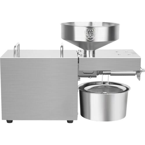 Intelligent Oil Presser Household Peanut Oil Presser Stainless Steel Oil Pressing Machine Peanut Sesame Oil Fryer
