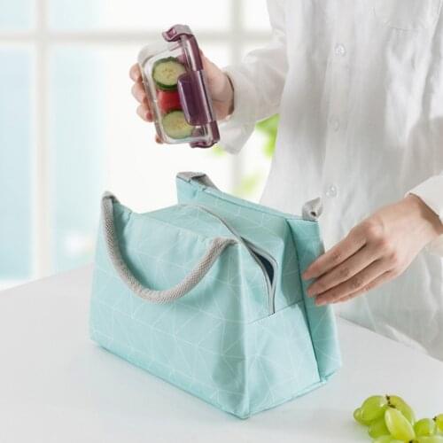 Insulated Cooler Lunch vegetable bag Camping Picnic Box Shoulder Thermal fruit bag bolsas reutilizables verduras y fruta