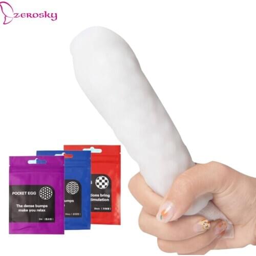 Male Penis Head Trainer Male Masturbaters Egg Pocket Pussy Masturbation Penis Pocket Egg Massage Reusable Sex Toys