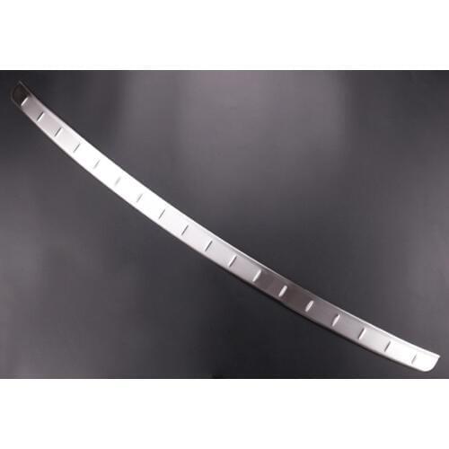 Stainless Steel Rear Bumper Door Sill Protector Plate Scuff For BMW X4 2014 15