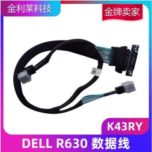 Original D.E. L. L R630 server array card to backplane SAS line K43RY data line