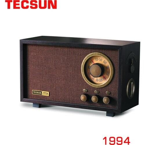 Original Tecsun 1994 FM/AM High Fidelity Classical Retro Radio Receiver AC 220V 88-108MHz 540-4600KHz