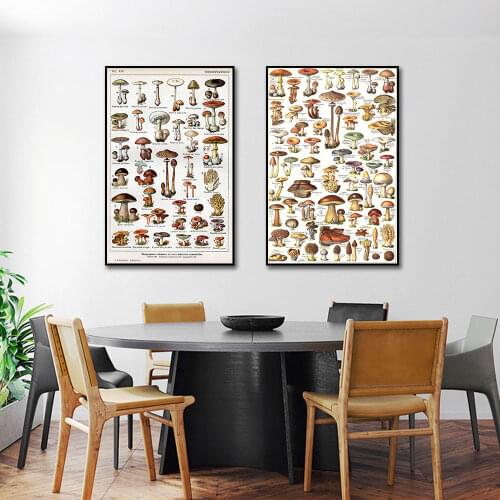 Plants Fruits And Insects Canvas Painting Poster Print Wall Art Picture For Living Room Home Decor Wall Decoration Frameless