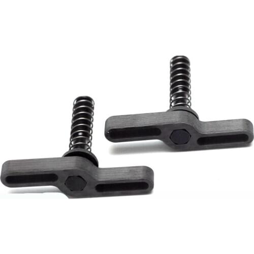 Carbon fiber hinge clip for brompton