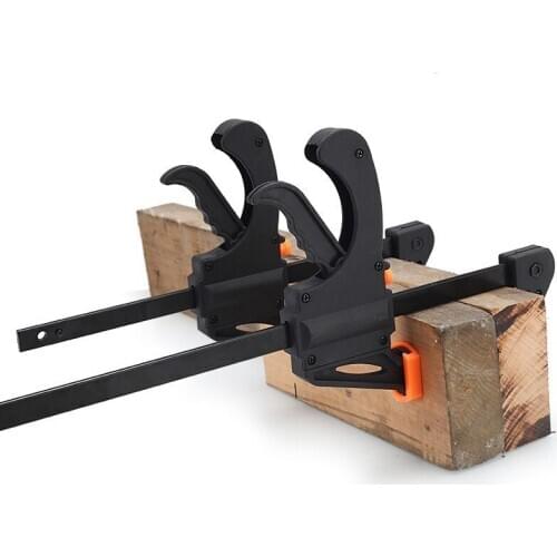 Sunshine 4pc 4 Inch Quick Ratchet Release Speed Squeeze Wood Working Work Bar F Clamp Clip{FC
