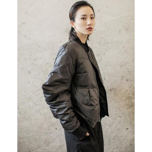 Owen seak Women Cotton Coats Jackets High Street Style Clothing Winter Dust Women Coats Windbreaker Black Jacket