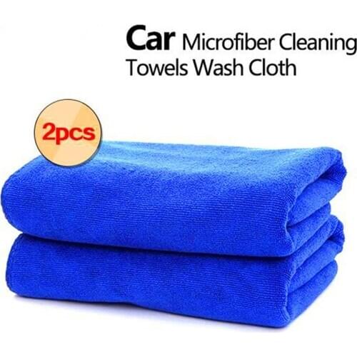 2 pcs Thicken Microfibre Cleaning Auto Soft Cloth Washing Cloth Towel Duster 30cm*70cm Car Home Cleaning Micro fiber Towels