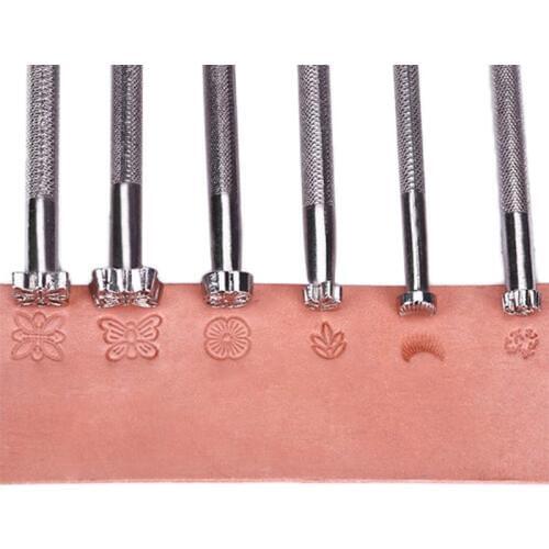 20PCS DIY Multifunctional Leather Printing Hand Tool Sets Portable Durable Carving Craft Stamps Handmade Art Beginner Tools