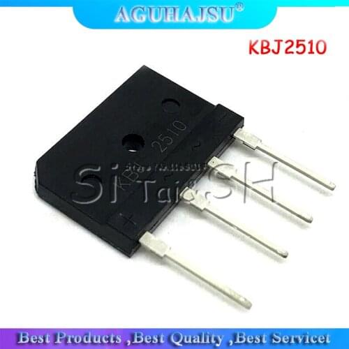 5PCS KBJ2510 GBJ2510 25A 1000V BRIDGE RECTIFIER new and original IC