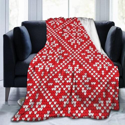 Abstract Geometric Mosaic Vintage Ethnic Seamless Super Soft Cozy Fleece Throw Blanket For Couch Bed Dropship Decorative Throws