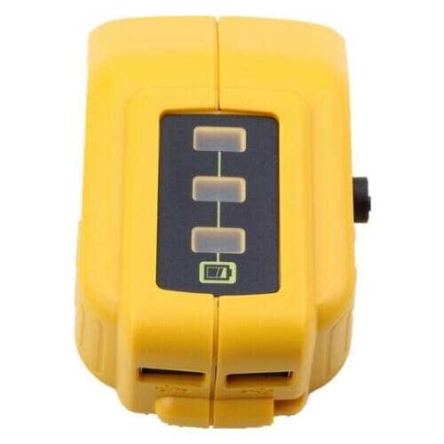 DCB091 Li-on Battery USB Charging Converter 12V 18V 20V DC Output Heated Jackets Adapter LS'D Tool