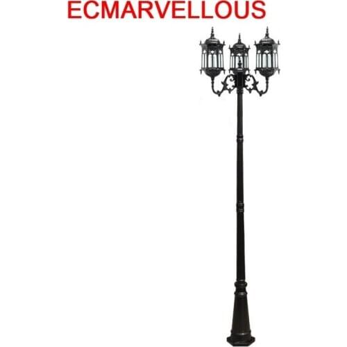 Jalan Tenaga Surya Lampione Giardino Outdoor Eclairage Farola Decor Uliczna Luminaire Exterieur Plaza Off Road Street Light