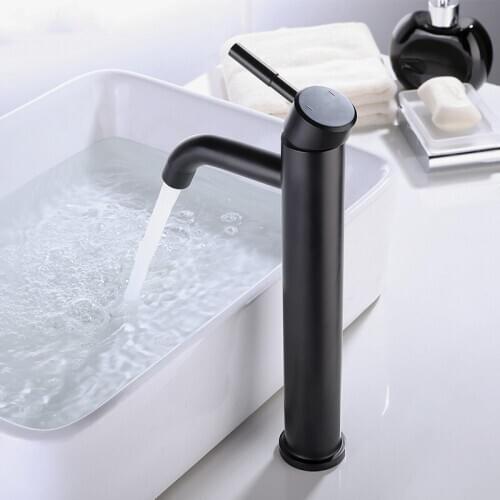 MENHONYI Black Bath Faucets