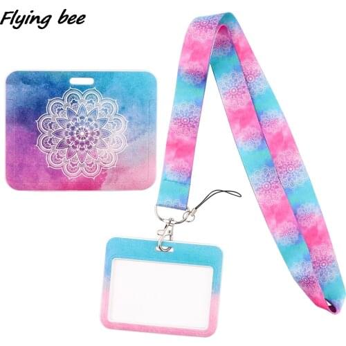 Flyingbee X1962 Fashion Yoga Neck Strap Lanyard For Keys ID Card Gym Phone Straps USB Badge Holder DIY Hang Rope Lariat Lanyard