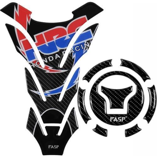 5D Carbon Fiber Motorcycle Fuel Tank Pad Cap Decals Gas Cap Sticker For Honda CB650F CBR650F VFR800X CBR500R CB500X CB500F MN4