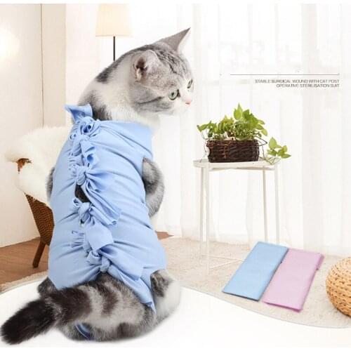 Pet Hospital Cat Sterilization Service Cat Postoperative Service Weaning Clothes Breathable Physiological Clothes
